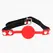 KINK Silicone Ball Gag Model 2 Crna 4cm - Podesiva traka 60x2cm