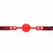 KINK Silicone Ball Gag Model 2 Crna 4cm - Podesiva traka 60x2cm
