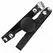 KINK Silicone Ball Gag Model 1 - Crna kugla 4 cm sa podesivom trakom