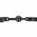 KINK Kuglasti Gag Model 2 Mekani TPE 4cm - Podesiva Crna Traka 65x2.5cm