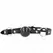 KINK Crni Kuglasti Gag TPE 4cm - Podesiva Traka, 60cm Ukupne Dužine
