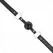 KINK TPE Kuglasti Gag 4 cm sa Crnom Bravom - Podesiva 60x2 cm Traka