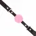KINK Rose Gold Sistem Lopte 4cm - Podesiva Silikonska Traka za Vilicu 60x2cm