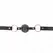 KINK Premium TPE Kuglasti Gag 4 cm - Podesiva Traka, Crna, 60 x 2 cm