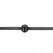 KINK Simplicity Kuglasti Gag 4cm - Podesiva Silikonska Traka, Crna, 60cm