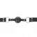 KINK Mekani Silikonski Kuglasti Gag 4cm sa Podesivom Kožnom Trakom 62cm