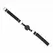 KINK Prozračni Kuglasti Gag 4cm Dvostruki Rivet Crni Podesiv 42-58cm