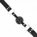 KINK Prozračni Kuglasti Gag 4cm Dvostruki Rivet Crni Podesiv 42-58cm