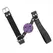 KINK Prozračni Kuglasti Gag 4cm Ljubičasti - Podesiva Dvostruka Rivet Traka 62.5cm