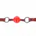 KINK Dijamant Uzorak Kuglasti Gag Model 1 - Podesiva Traka 42-60 cm, Lopta 4.5 cm