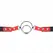 KINK Gag Crveni 4/4.8 cm - Podesivi Silikonski i Metalni O-Prsten Sistem 38x56cm