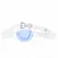KINK Svetloplavi silikonski Pacifier Gag podesivi kaiš 5.5x4cm 43-60cm