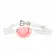 KINK Rozi Pacifier-Style Gag podesivi kaiš 5.5x4cm 43-60cm