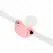 KINK Rozi Pacifier-Style Gag podesivi kaiš 5.5x4cm 43-60cm
