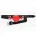 KINK Silikonski Ball Gag Crveni M - Podesivi kaiš 35-51 cm, Lopta 4.5 cm