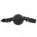 KINK Potpuno silikonski Gag M, Crni - Podesivi kaiš, lopta 4.5cm, 55cm