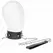 KINK Set ogrlice i povodca Model 2 - Podesiv 36-43 cm, 3 ringa, Crna 65 cm