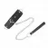 KINK Podesiva ogrlica sa povodcem 3-Ring Model, Crna, 38-49 cm, povodac 65 cm