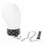 KINK Set ogrlice i povodca Model 5 Podesivi srebrni klikeri 36-43cm Crna