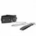 KINK Set ogrlice i povodca Crni 65cm Podesiv 36-42cm Visoka udobnost