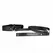 KINK Adjustable Black Collar and Leash Set, 116 cm Strap, 32-50 cm Fit