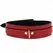KINK Wine Red Adjustable Necklace with Gold Accents 29-42.5 cm