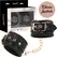 Coquette Chic Desire Black Edition Premium Vegan Leather Handcuffs