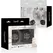 Coquette Chic Desire Black Edition Premium Vegan Leather Handcuffs