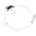 OHMAMA Fetiš providni cucla gag - Podesivi pojas 65.5cm