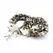 OHMAMA Velveteen Tiger-Pattern Metal Wrist Cuffs, Adjustable, One Size