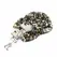 OHMAMA Velveteen Tiger-Pattern Metal Wrist Cuffs, Adjustable, One Size