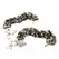 OHMAMA Velveteen Tiger-Pattern Metal Wrist Cuffs, Adjustable, One Size