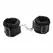 OHMAMA FETISH Adjustable Furry Lined Wrist Restraints, Black, One Size