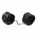 OHMAMA FETISH Adjustable Furry Lined Wrist Restraints, Black, One Size