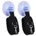 OHMAMA Fetish Adjustable Wrist Restraints with Suction Cups Black 24-40cm