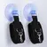 OHMAMA Fetish Adjustable Wrist Restraints with Suction Cups Black 24-40cm