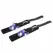 OHMAMA Fetish Adjustable Wrist Restraints with Suction Cups Black 24-40cm