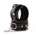 OHMAMA Simplicity Small Adjustable Wrist Cuffs PVC Black One Size
