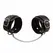 OHMAMA Simplicity Small Adjustable Wrist Cuffs PVC Black One Size