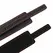 OHMAMA Simplicity Small Adjustable Wrist Cuffs PVC Black One Size