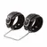 OHMAMA Simplicity Small Adjustable Wrist Cuffs PVC Black One Size