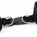 OHMAMA Neoprenske lisice za ruke podesive 22-34cm Crne