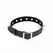 Ohmama Fetish Adjustable Punk Collar with Spikes, Black, Universal Size