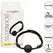 CalExotics Boundless Adjustable Silicone Ball Gag Vegan Leather Strap 3.75cm