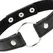 Coquette Chic Desire Vegan Leather Adjustable Necklace 38cm Black