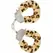 TOYJOY Krzneno-zabavne lisice Leopard - Meki podstavljen sistem za vezivanje