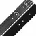 Darkness Black Adjustable Wrist Cuffs with Double Reinforcement, PVC