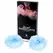 Secret Play Blue Light Marabou Handcuffs Pink - Soft Feather Trim, Adjustable