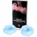 Secret Play Blue Light Marabou Handcuffs Pink - Soft Feather Trim, Adjustable