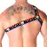 Macho Roman pojas L/XL – podesivi elastični dodatak za telo Pride izdanje
